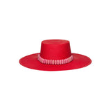 Raku - Hat - Artesano Handcrafted Toquilla Straw Hats Red