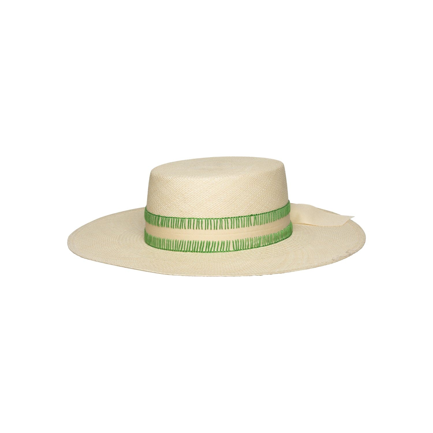 Mia - Hat - Artesano Handcrafted Toquilla Straw Hats Black