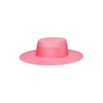 Pink toquilla straw Yaku Wide Brim genuine Panama Hat for stylish summer looks