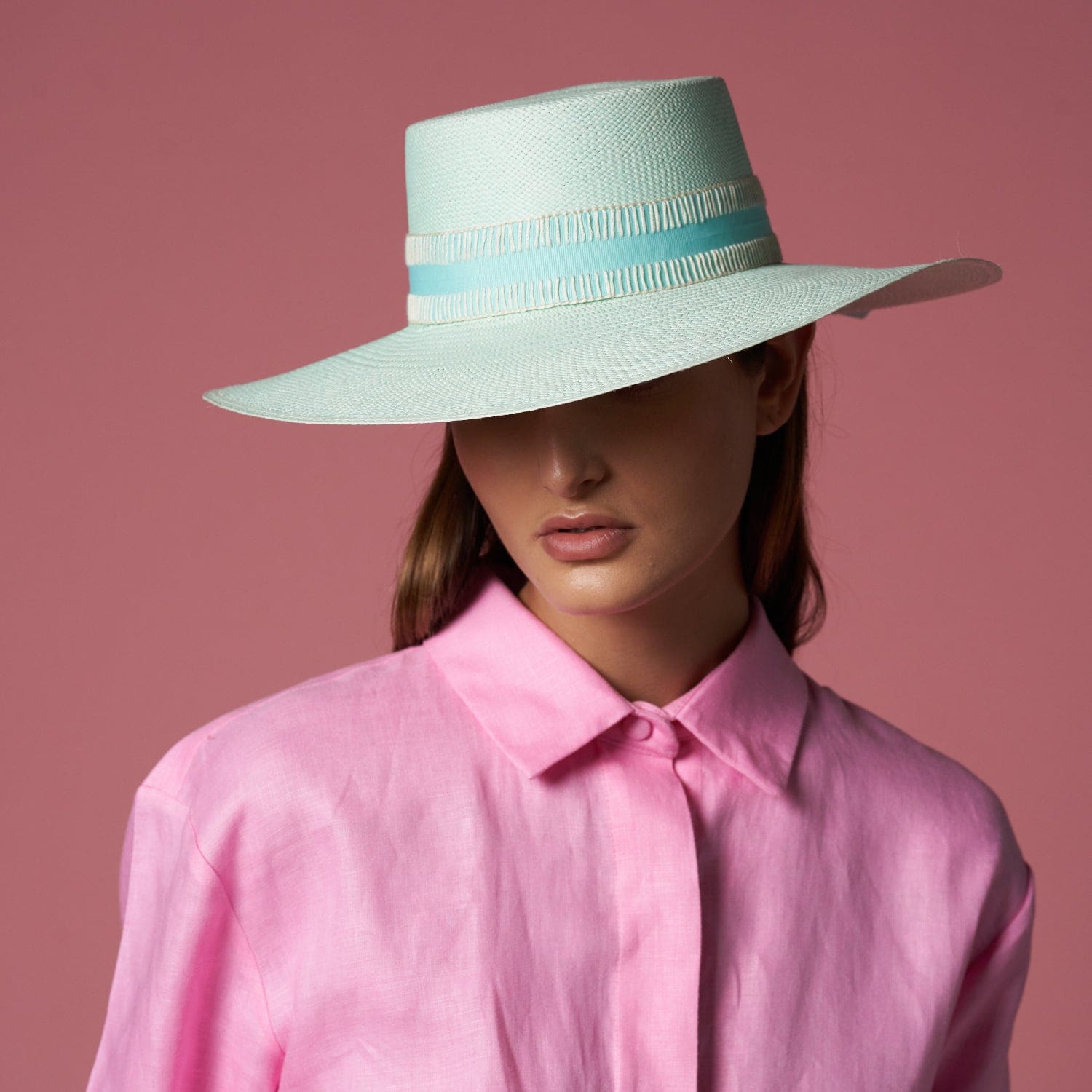 Mia - Hat - Artesano Handcrafted Toquilla Straw Hats Black