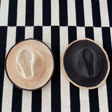 Two Paya Packable woven hats made from genuine Panama hat toquilla straw