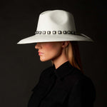 Suni - Wide Brim - Hat - Artesano Handcrafted Toquilla Straw Hats White