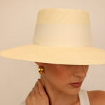 Ibiza - Wide Brim, a genuine Panama hat made from toquilla straw