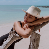 Portofino - Hat - Artesano Handcrafted Toquilla Straw Hats Beige