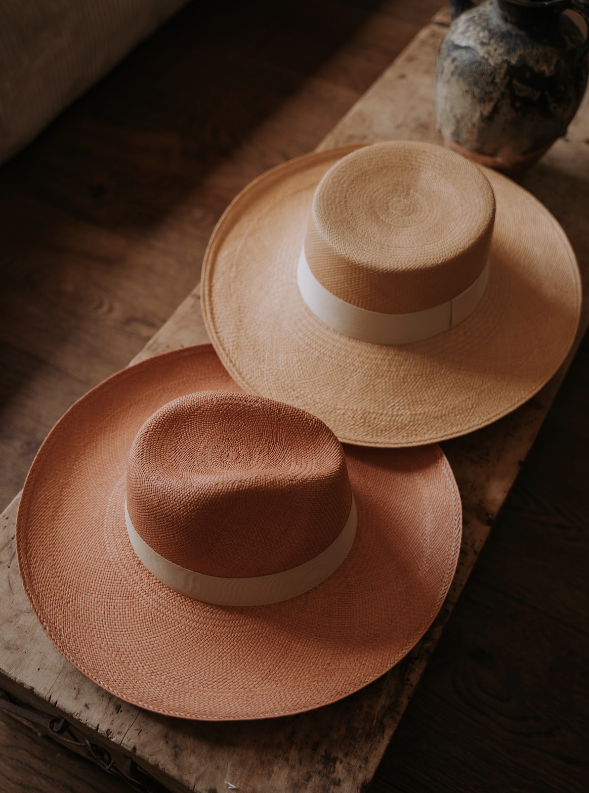 Tambo - Hat - Artesano Handcrafted Toquilla Straw Hats Beige