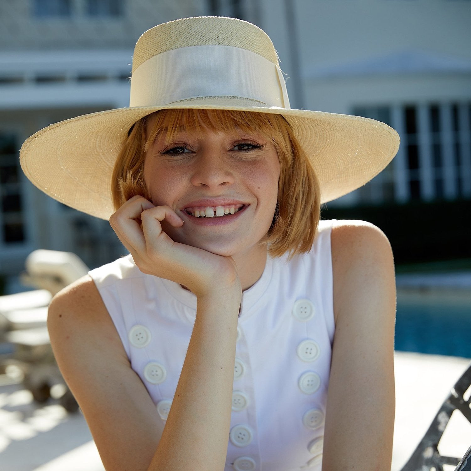 Ibiza - Wide Brim hat made of Toquilla straw, a genuine Panama hat for sunny days