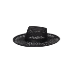 Lucia - Hat - Artesano Handcrafted Toquilla Straw Hats Black