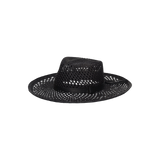 Lucia - Hat - Artesano Handcrafted Toquilla Straw Hats Black