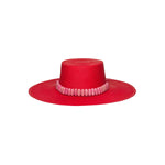 Raku - Hat - Artesano Handcrafted Toquilla Straw Hats Red