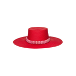 Raku - Hat - Artesano Handcrafted Toquilla Straw Hats Red