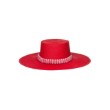 Raku - Hat - Artesano Handcrafted Toquilla Straw Hats Red