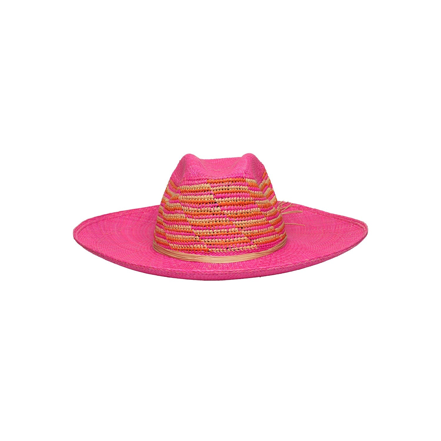 Milano - Hat - Artesano Handcrafted Toquilla Straw Hats Aqua