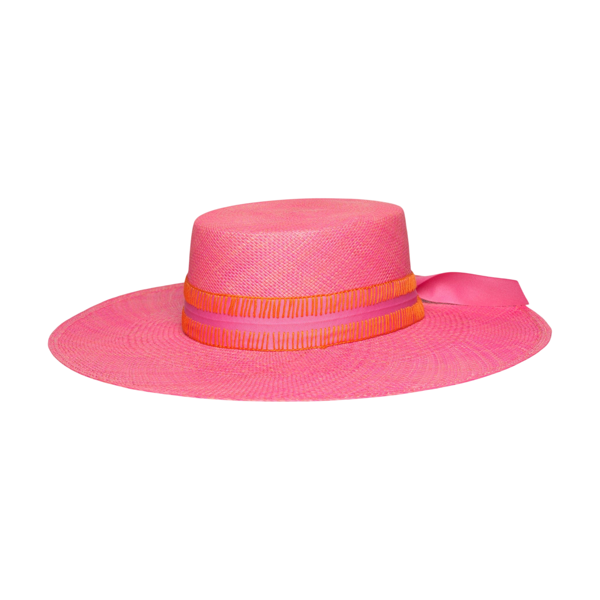 Mia - Hat - Artesano Handcrafted Toquilla Straw Hats Black