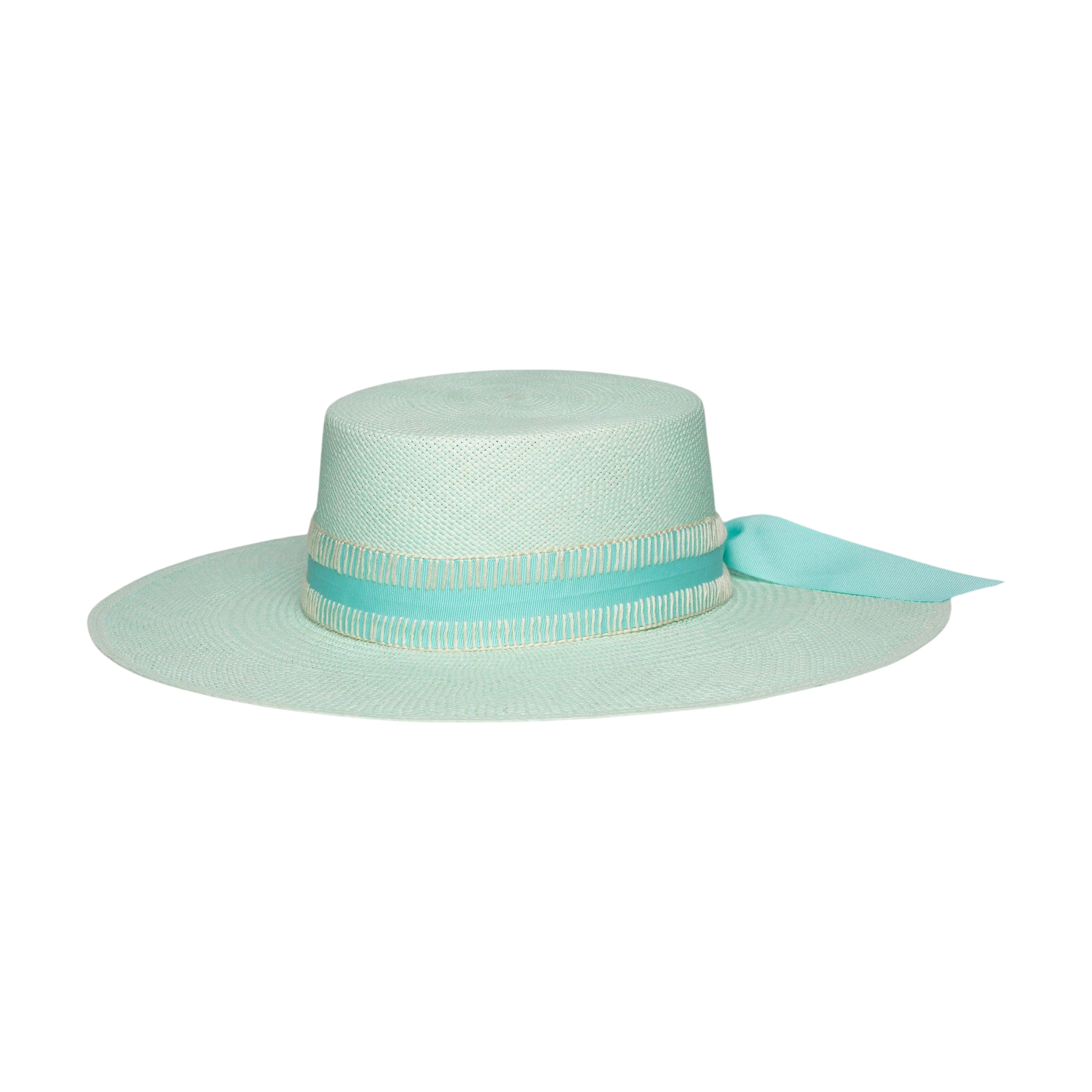 Mia - Hat - Artesano Handcrafted Toquilla Straw Hats Black