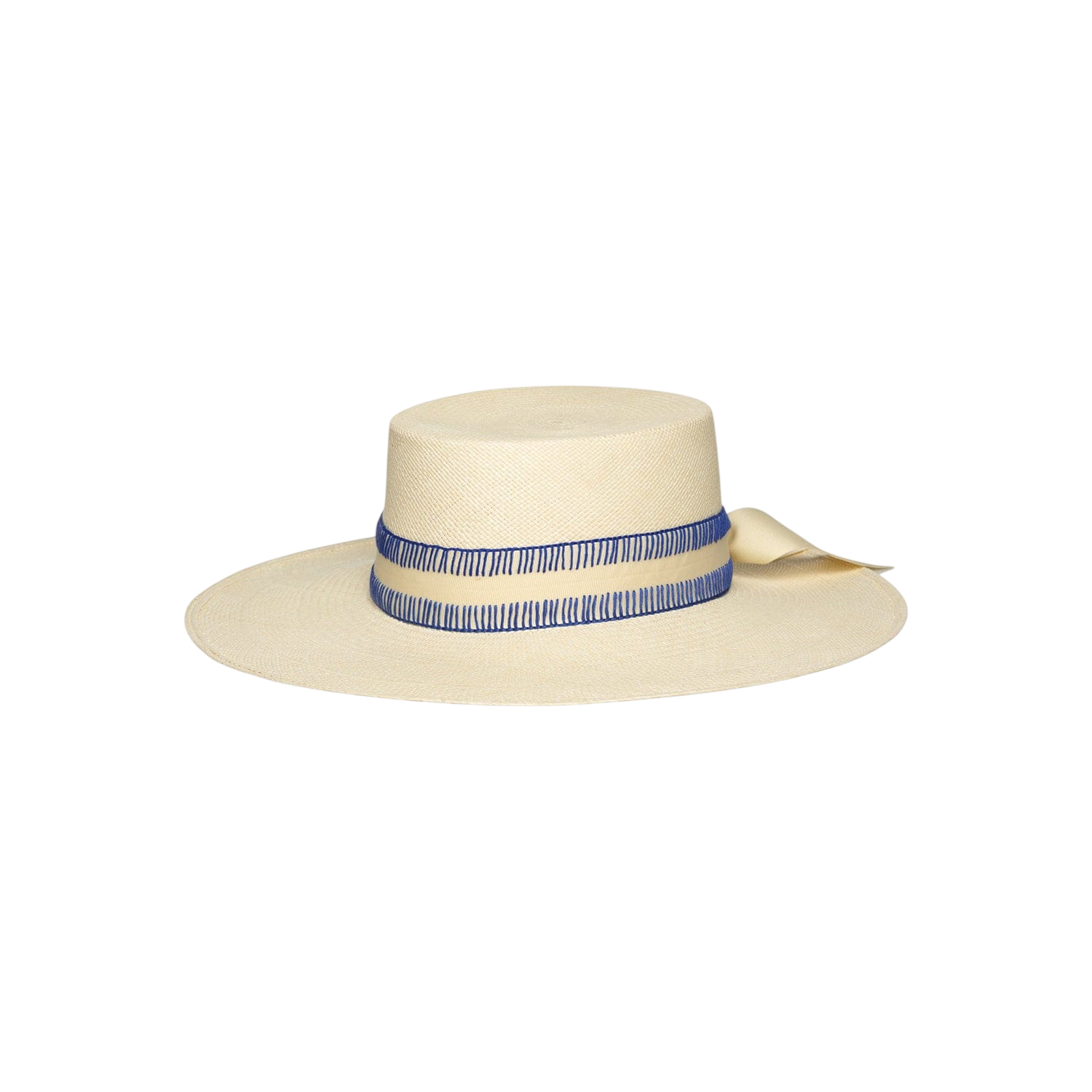 Mia - Hat - Artesano Handcrafted Toquilla Straw Hats Black