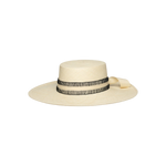 Mia - Hat - Artesano Handcrafted Toquilla Straw Hats Black