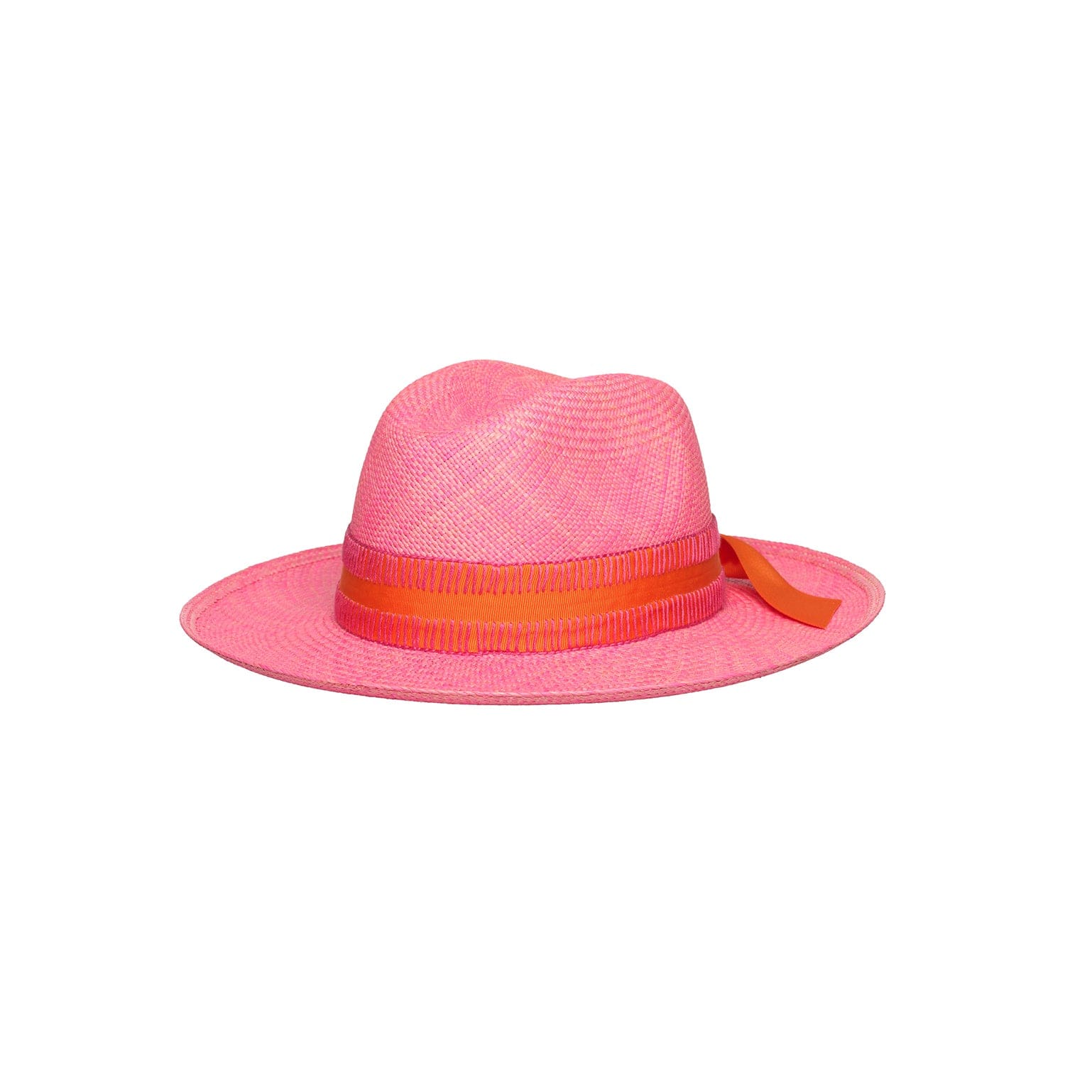 Bella - Hat - Artesano Handcrafted Toquilla Straw Hats Pink