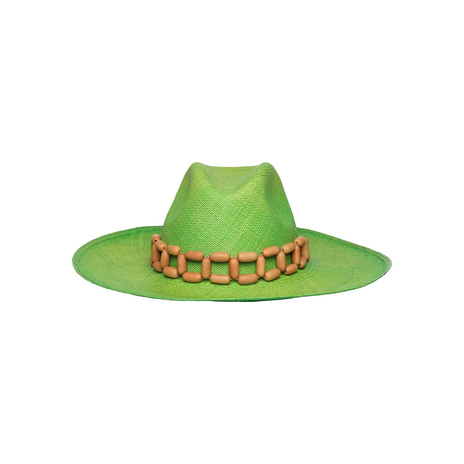 Ine - Hat - Artesano Handcrafted Toquilla Straw Hats Green