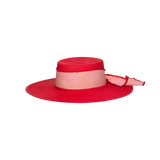 Basque - Hat - Artesano Handcrafted Toquilla Straw Hats Red