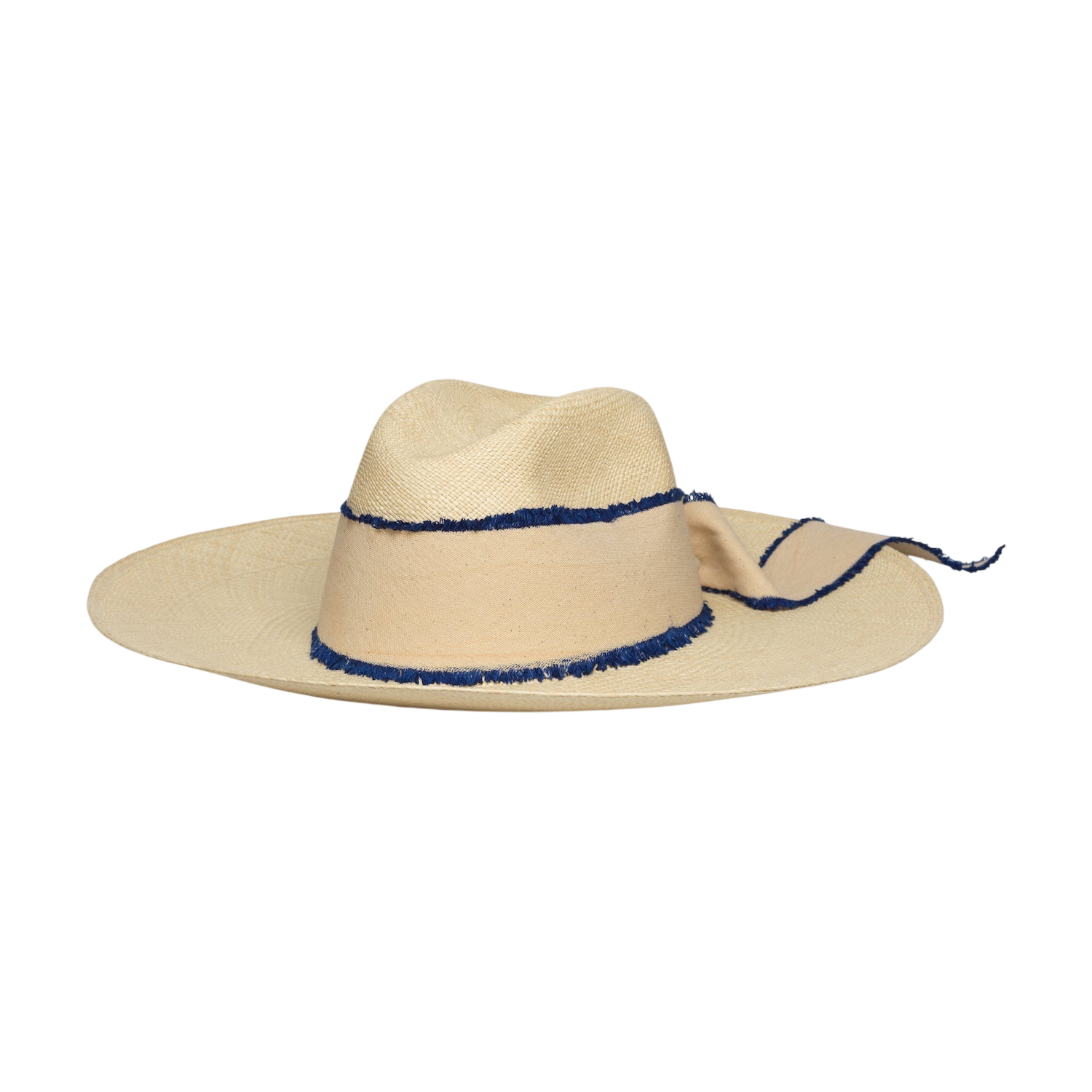 Izu - Hat - Artesano Handcrafted Toquilla Straw Hats Blue