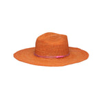 Giulia - Hat - Artesano Handcrafted Toquilla Straw Hats Red