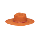 Giulia - Hat - Artesano Handcrafted Toquilla Straw Hats Red