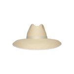 Wide-brimmed straw hat from Anna - Visor Hat collection, crafted in toquilla straw