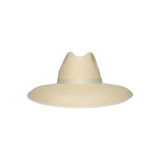 Wide-brimmed straw hat from Anna - Visor Hat collection, crafted in toquilla straw