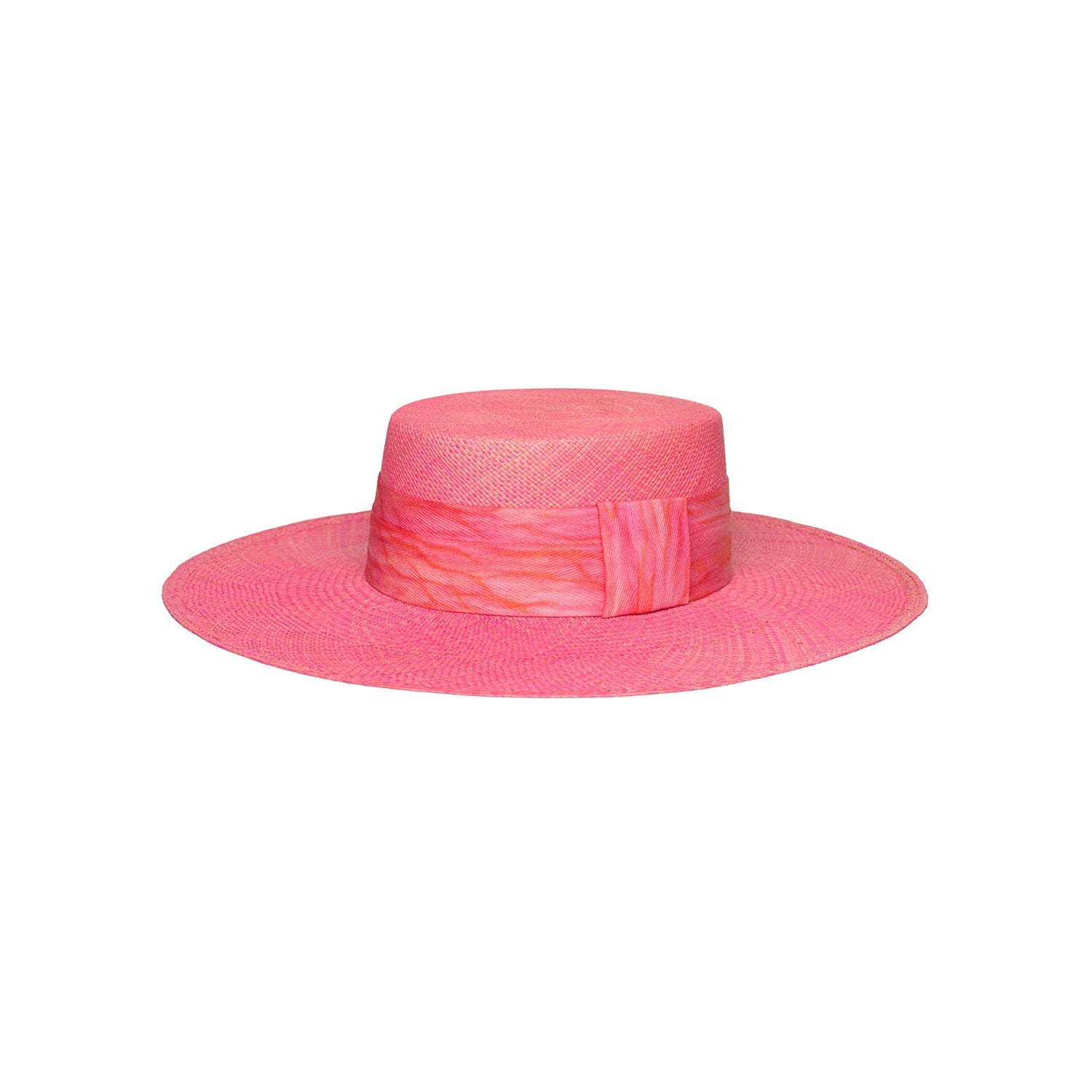 Giorgia - Hat - Artesano Handcrafted Toquilla Straw Hats Aqua
