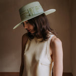 Giorgia - Hat - Artesano Handcrafted Toquilla Straw Hats Aqua