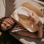 Finca - Hat - Artesano Handcrafted Toquilla Straw Hats Beige