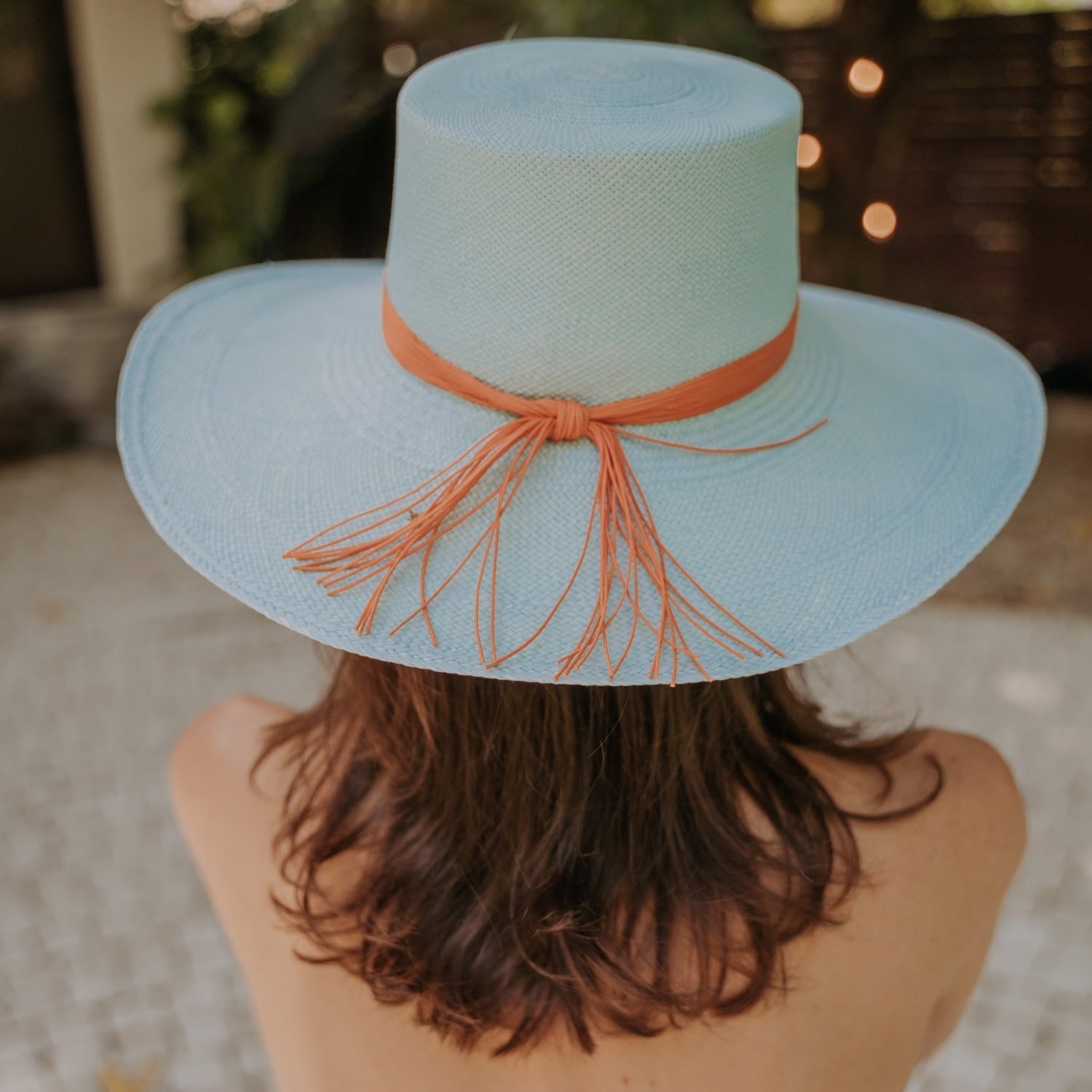 Francesca - Sale (copy) - Hat - Artesano Handcrafted Toquilla Straw Hats White