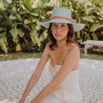 Francesca - Sale (copy) - Hat - Artesano Handcrafted Toquilla Straw Hats White