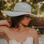 Giulia - Hat - Artesano Handcrafted Toquilla Straw Hats Red