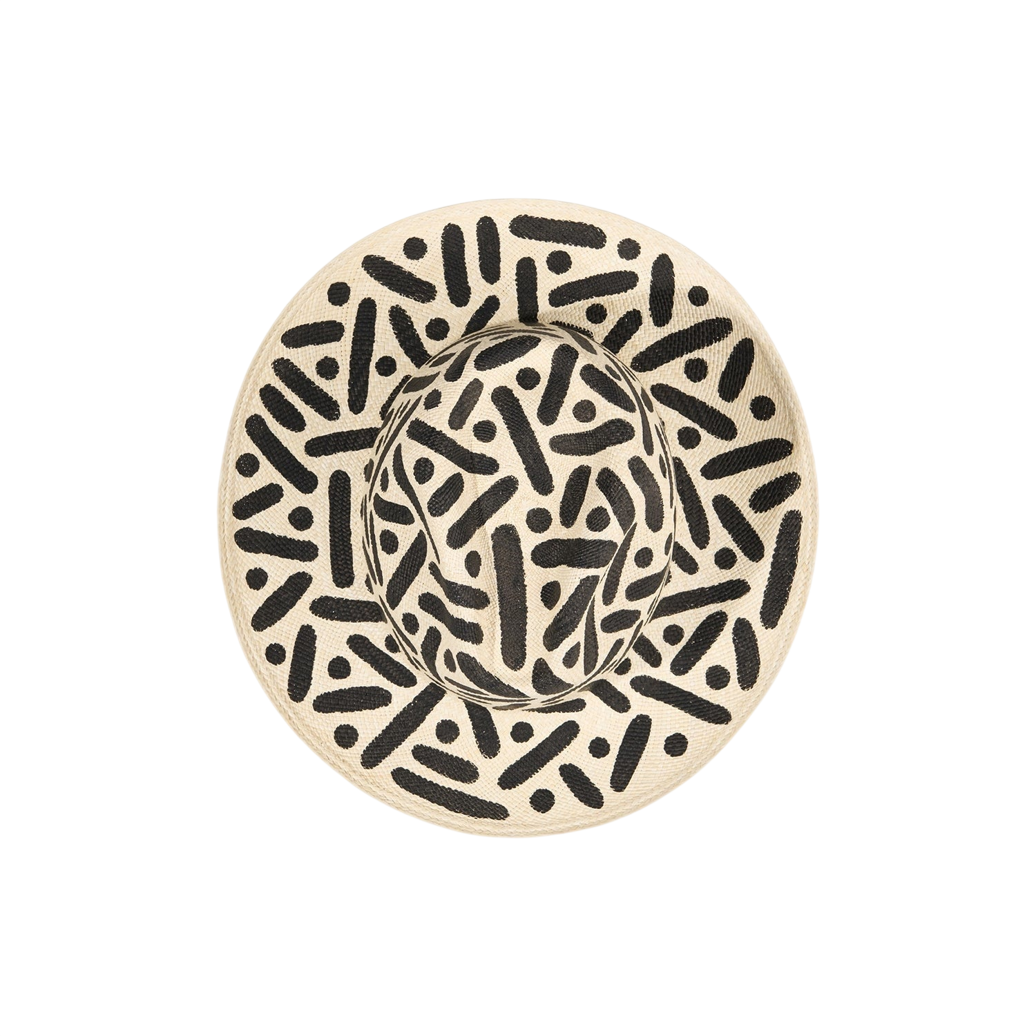 Dots & Lines Collab - Clasico - Hat - Artesano x Pipe Handcrafted Toquilla Straw Hats