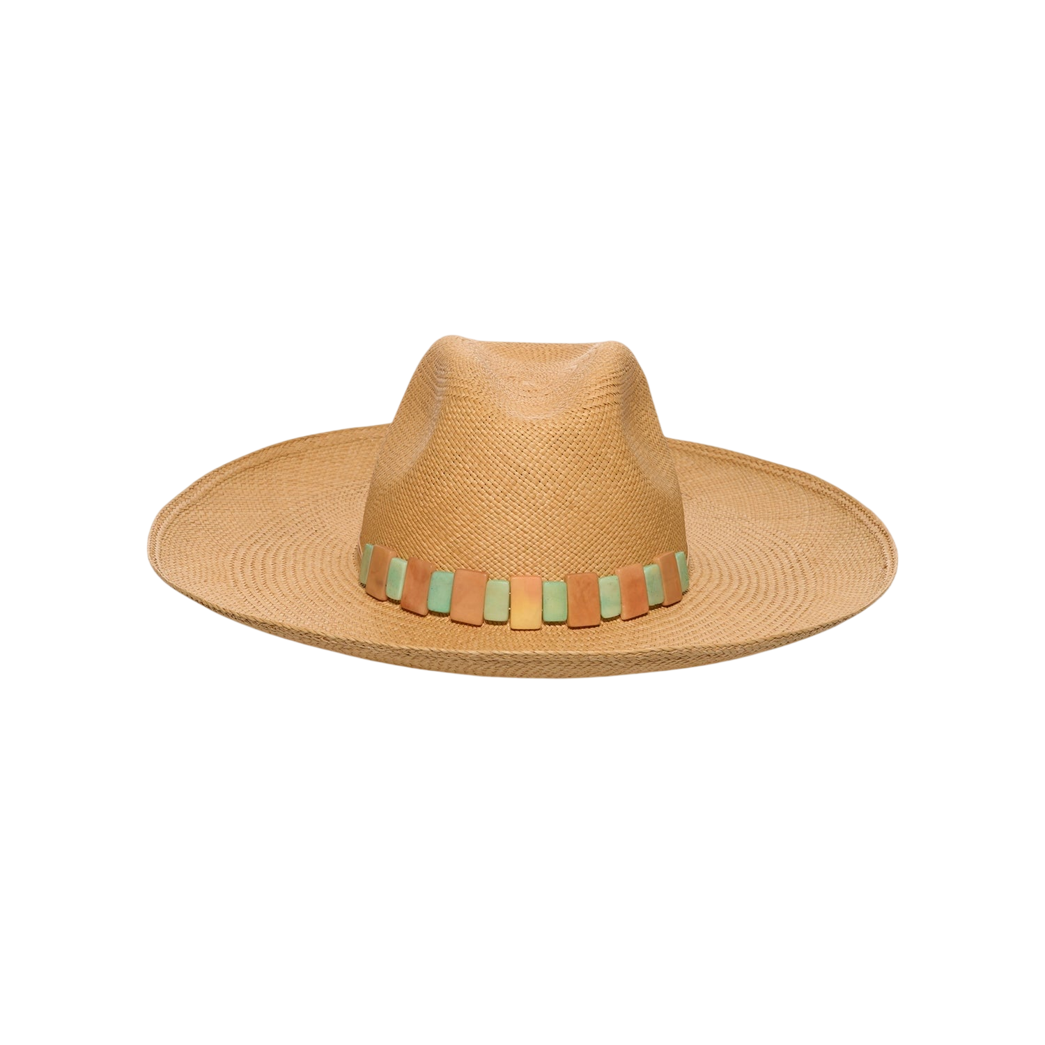 Antiparos - Wide Brim - Hat - Artesano Handcrafted Toquilla Straw Hats