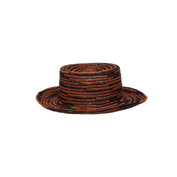 Artisan Crafted Packable / Crushable Sun Hat Verona - Wide Brim Packable Crushable Straw Hat | Artesano  main image 4