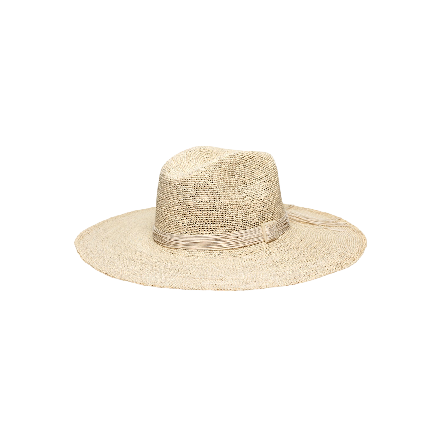 Isabella - Hat - Artesano Handcrafted Toquilla Straw Hats Beige