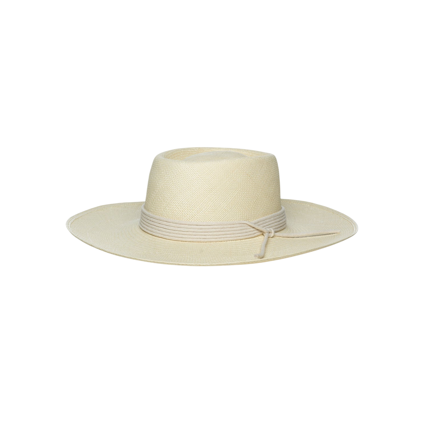 Puglia - Hat - Artesano Handcrafted Toquilla Straw Hats Beige