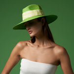 Azurra - Hat - Artesano Handcrafted Toquilla Straw Hats Green