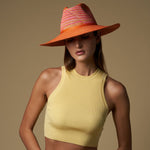 Milano - Hat - Artesano Handcrafted Toquilla Straw Hats Aqua