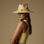 Camila - Hat - Artesano Handcrafted Toquilla Straw Hats Beige