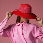 Milano - Hat - Artesano Handcrafted Toquilla Straw Hats Aqua