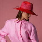 Milano - Hat - Artesano Handcrafted Toquilla Straw Hats Aqua