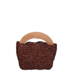 Isola - Bag - Artesano Handcrafted Toquilla Straw Hats Black