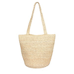 Woven Toquilla Straw Tote Bag from the Kai Bag collection, perfect for casual outings