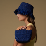 Isola - Hat - Artesano Handcrafted Toquilla Straw Hats Blue