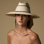 Izu - Hat - Artesano Handcrafted Toquilla Straw Hats Blue