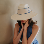 Izu - Hat - Artesano Handcrafted Toquilla Straw Hats Blue