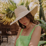 Isabella - Hat - Artesano Handcrafted Toquilla Straw Hats Beige